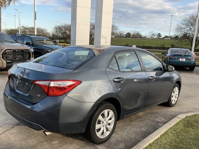 2016 Toyota COROLLA LE