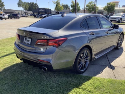 2019 Acura TLX w/A-Spec Pkg Red Leather