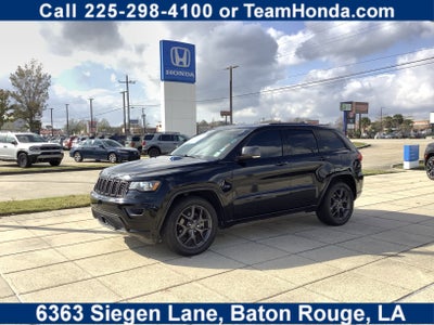 2021 Jeep Grand Cherokee 80th Anniversary