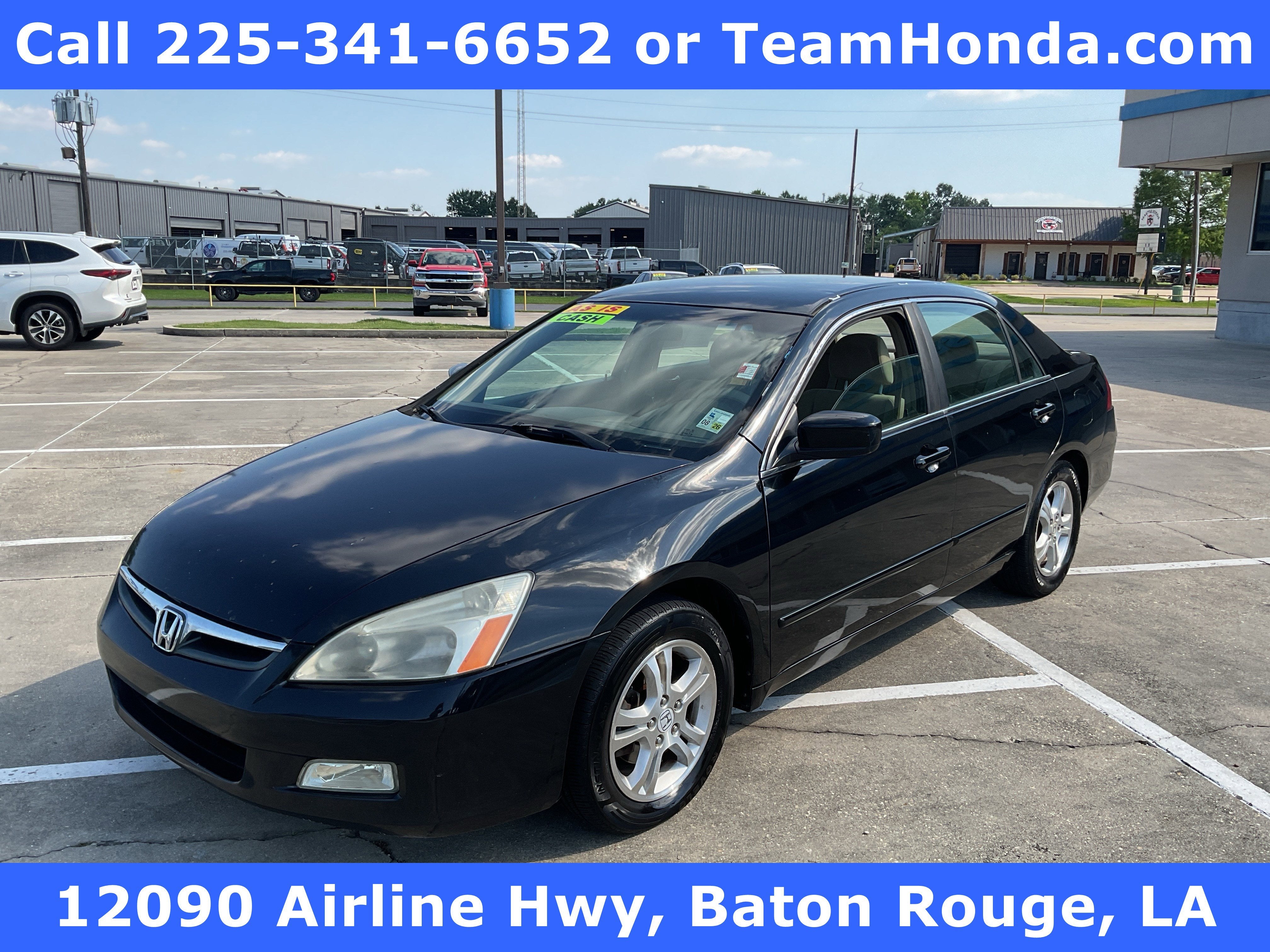 2007 Honda Accord Sdn LX SE