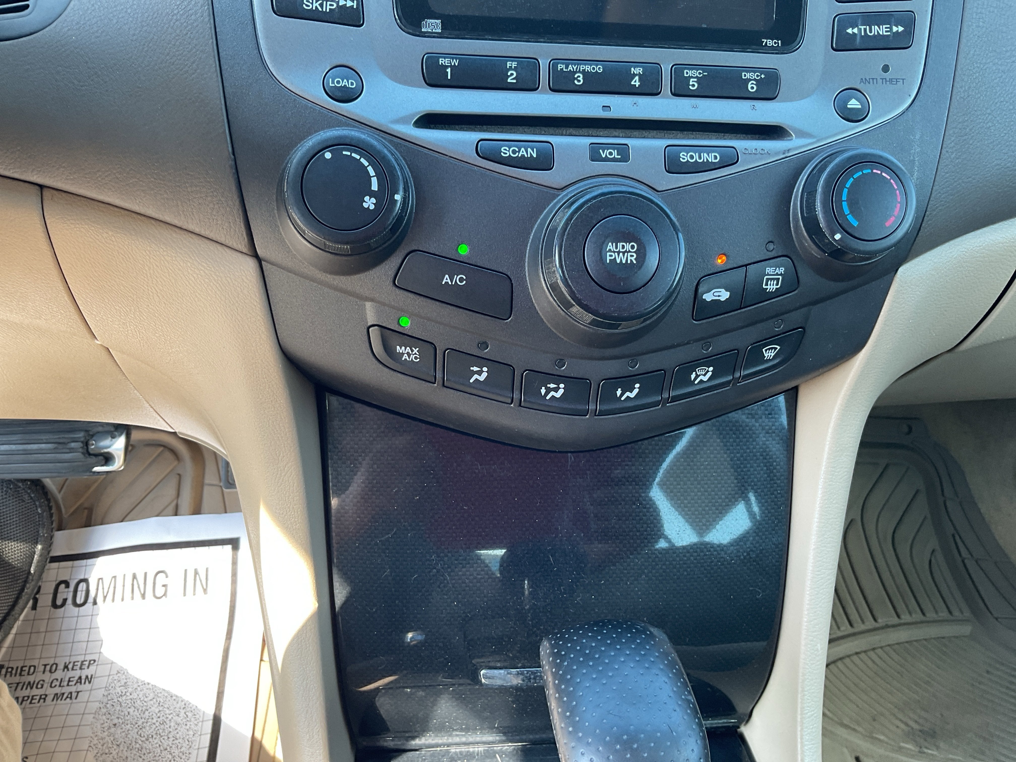 2007 Honda Accord Sdn LX SE