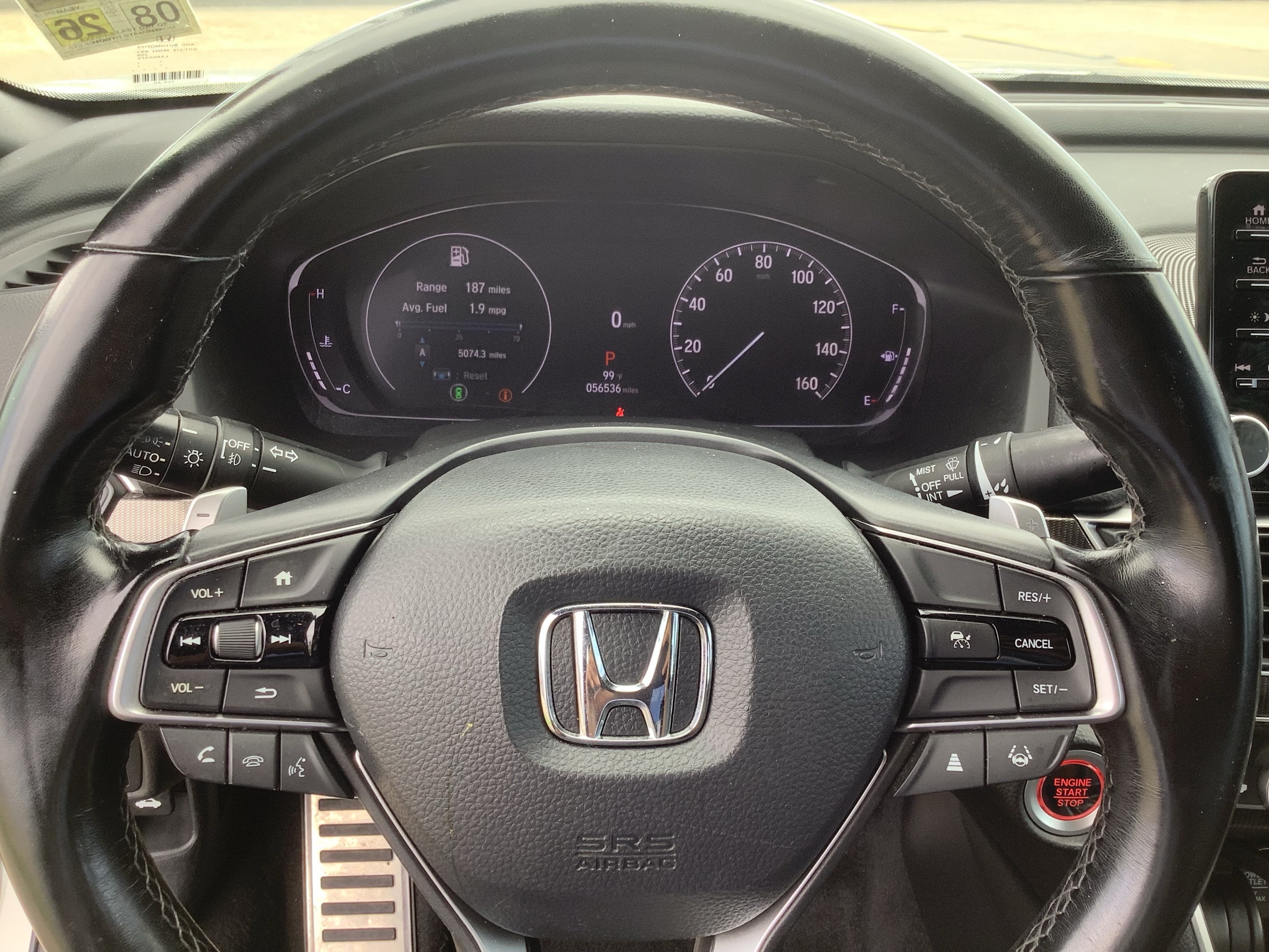 2021 Honda Accord Sedan Sport