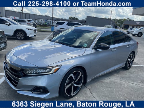 2021 Honda Accord Sedan Sport SE