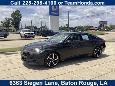 2021 Honda Accord Sedan Sport SE