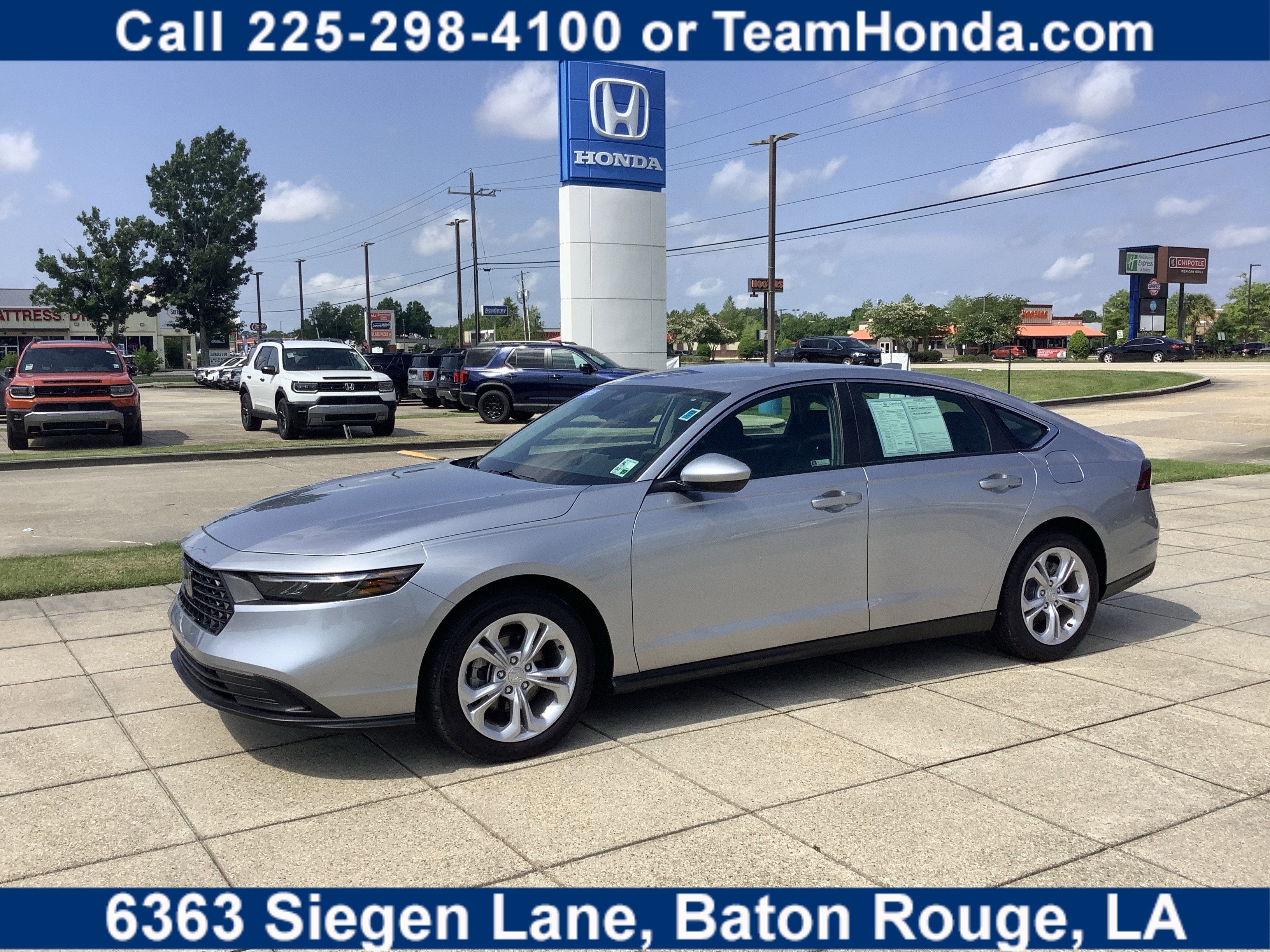 2025 Honda Accord Sedan LX