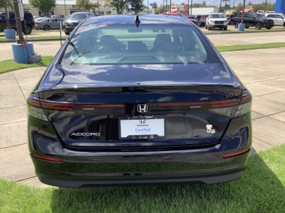 2025 Honda Accord Sedan LX