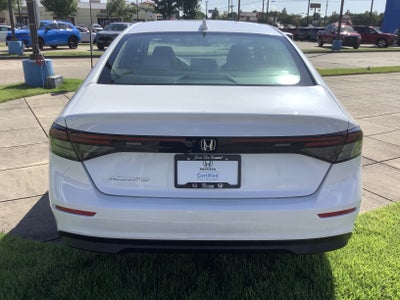 2025 Honda Accord Sedan LX