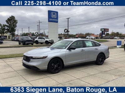 2025 Honda Accord Sedan SE