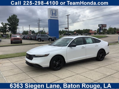 2025 Honda Accord Sedan SE