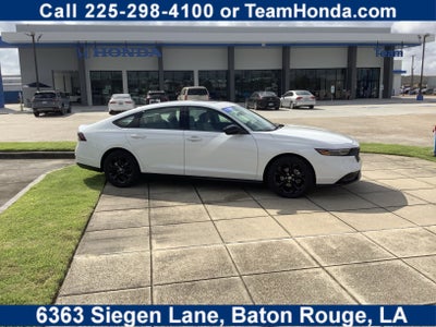 2025 Honda Accord Sedan SE