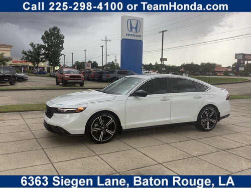 2025 Honda Accord Hybrid Sport