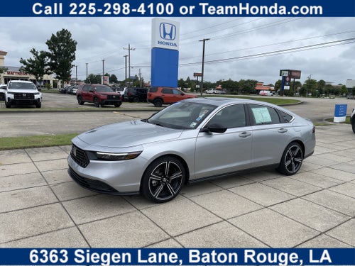 2024 Honda Accord Hybrid Sport