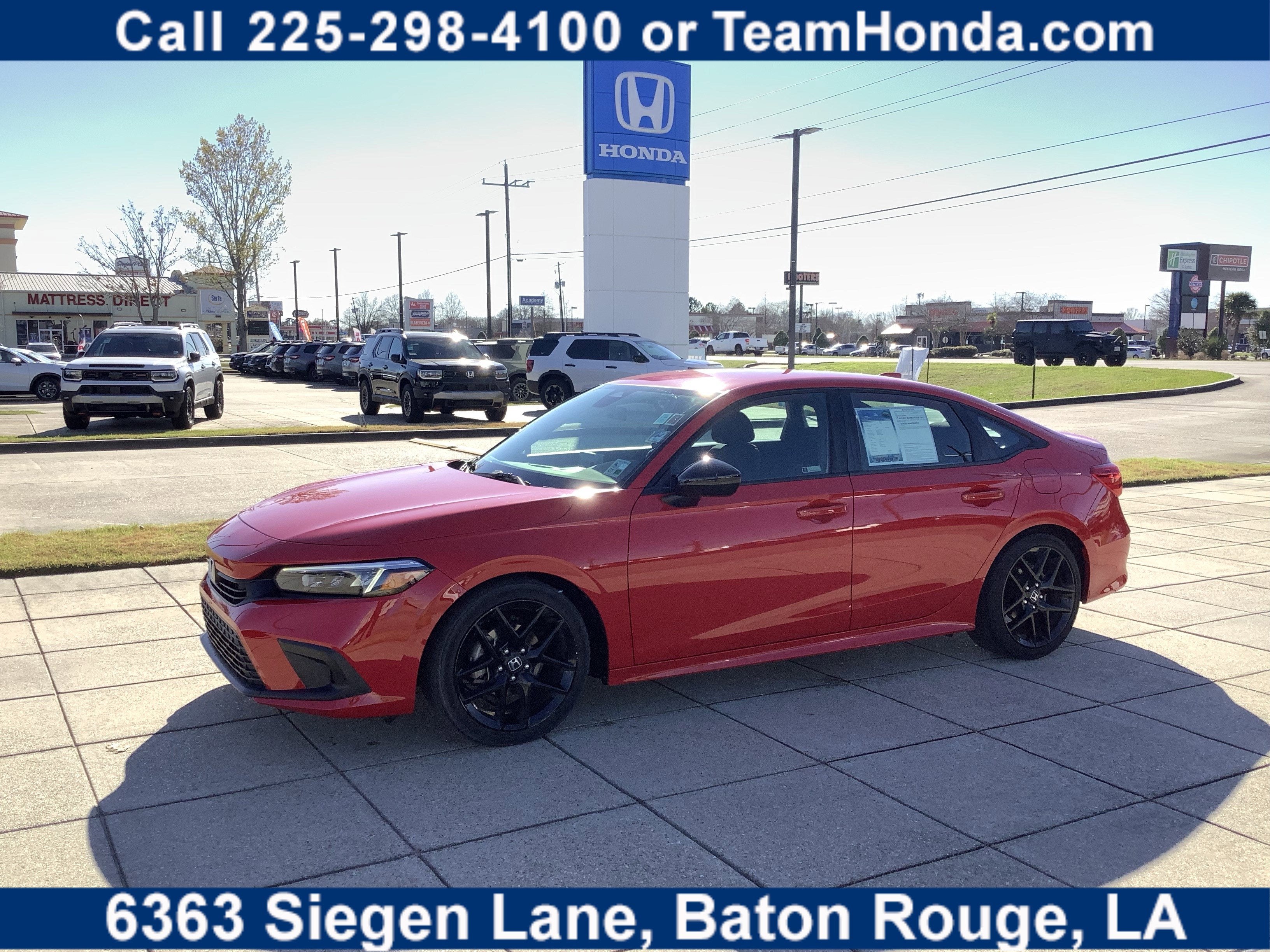 2023 Honda Civic Sedan Sport