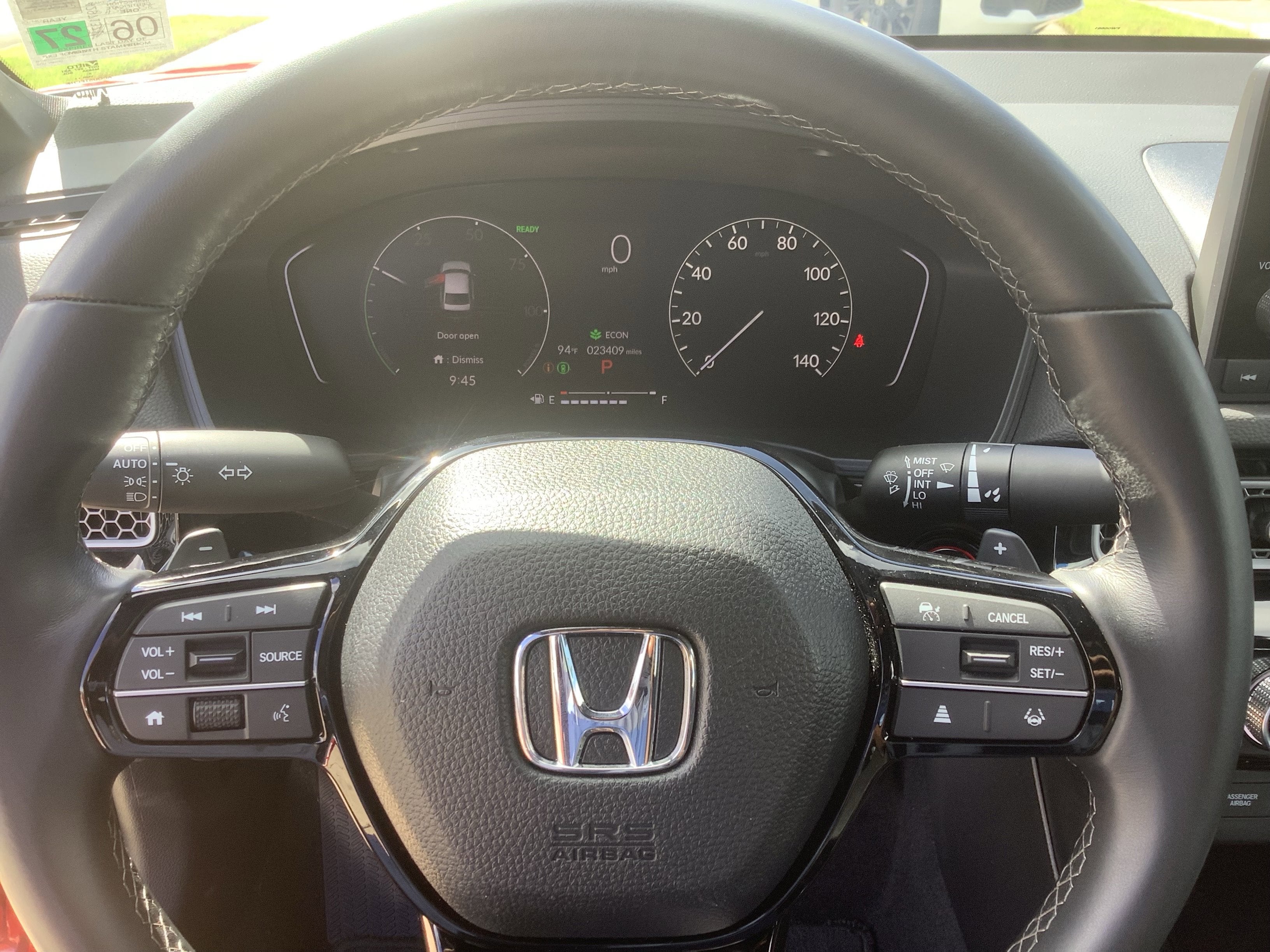 2025 Honda Civic Sedan Hybrid Sport