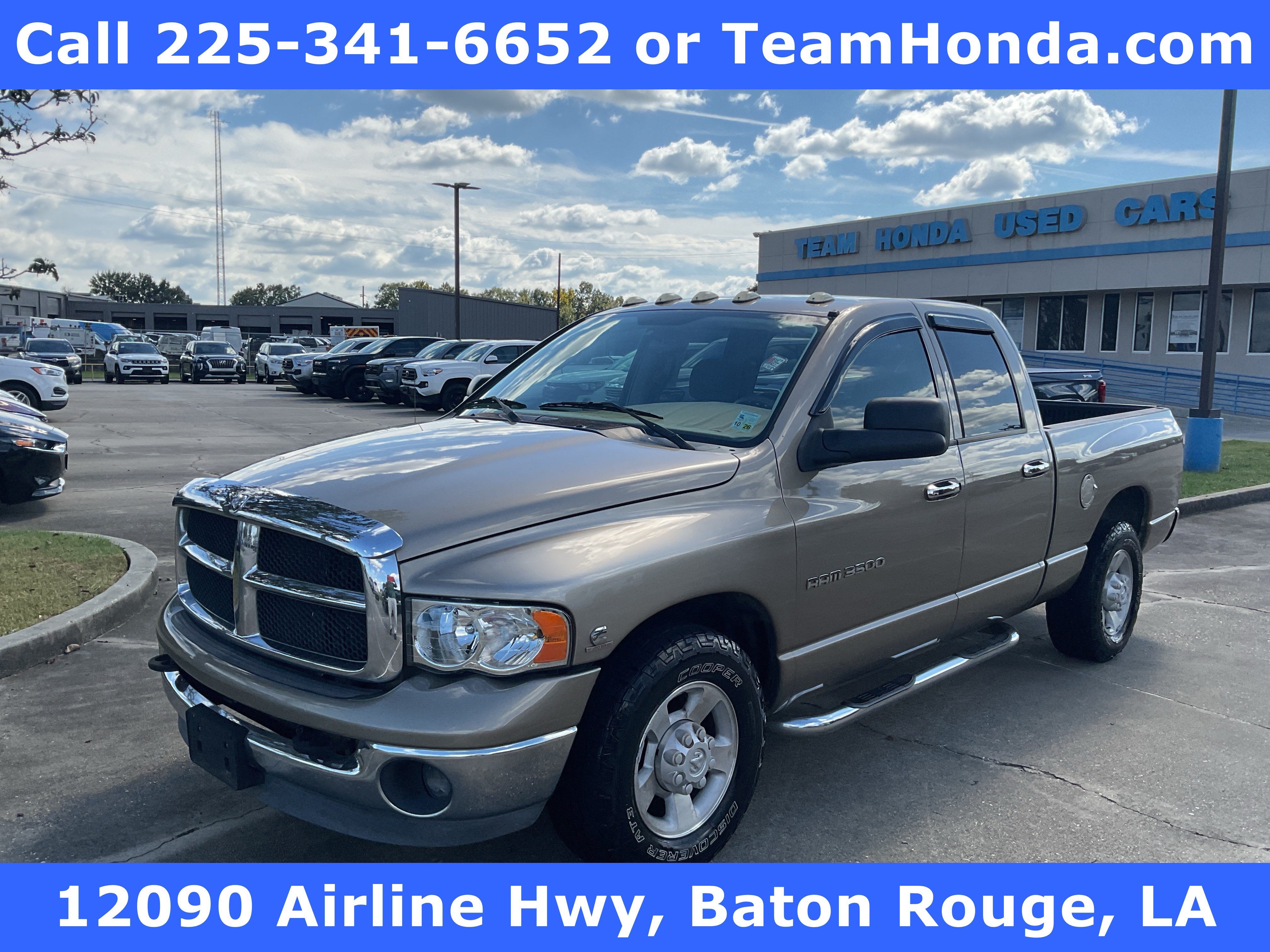 2003 Dodge Ram 3500 Pickup SLT
