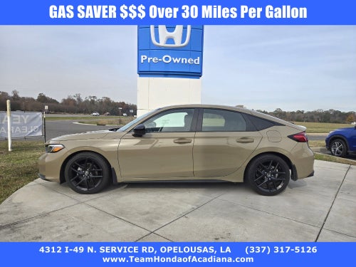 2025 Honda Civic Hatchback Sport