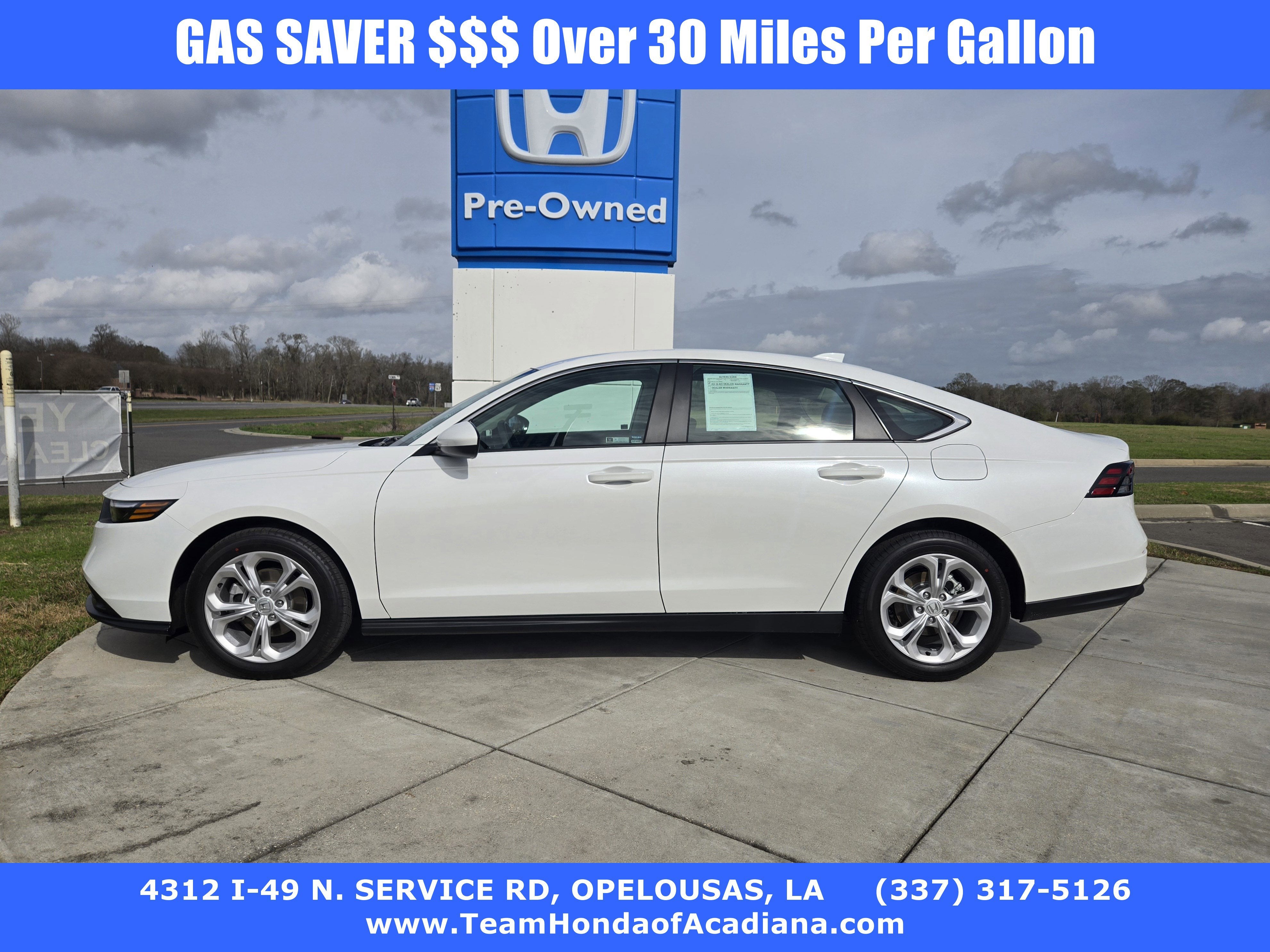 2025 Honda Accord Sedan LX