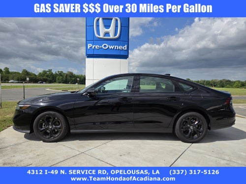 2025 Honda Accord Sedan SE