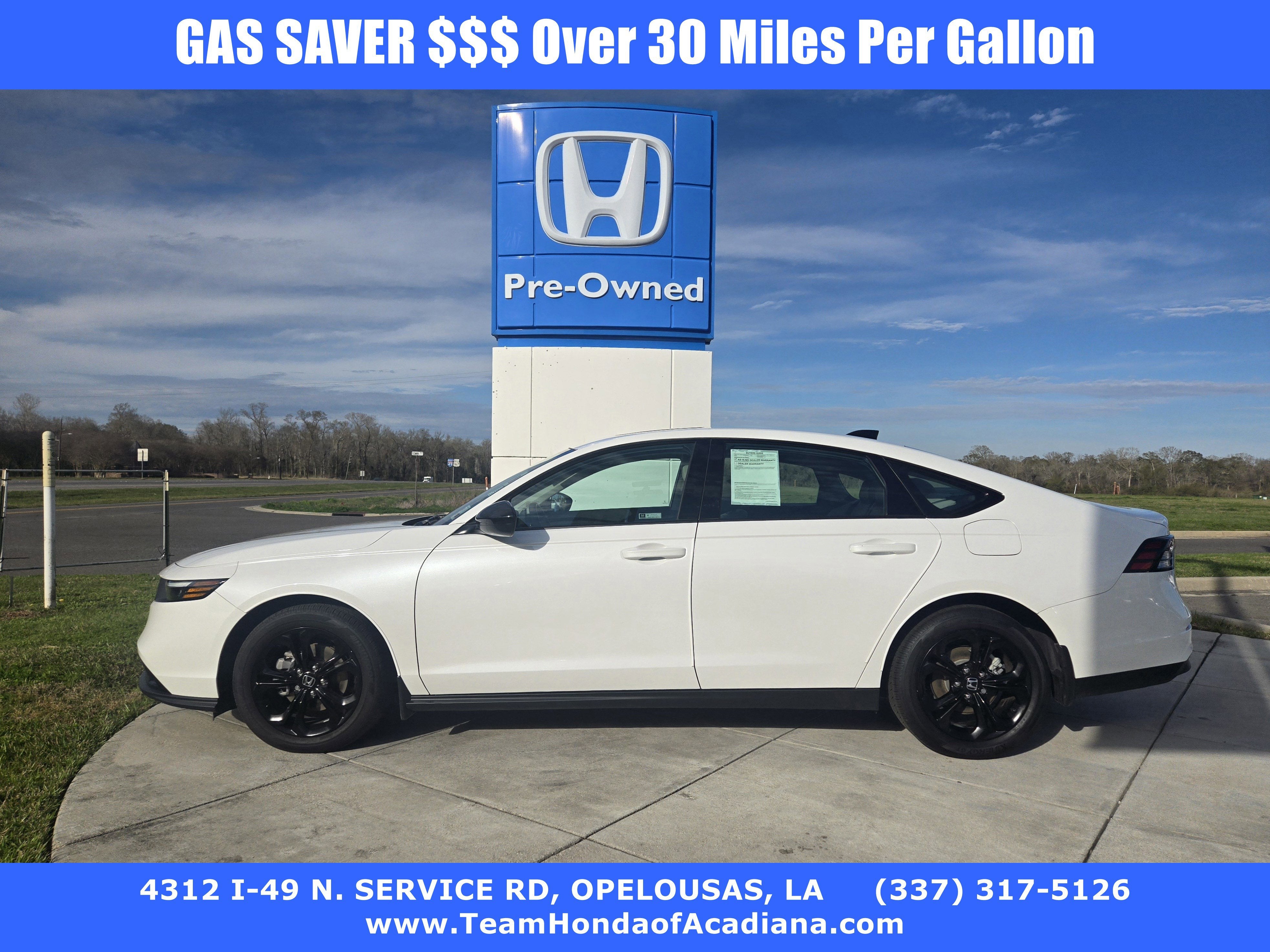 2025 Honda Accord Sedan SE