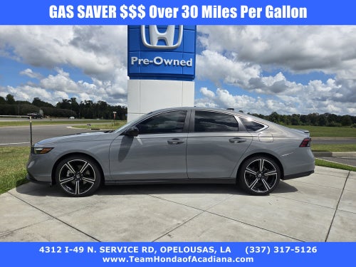 2025 Honda Accord Hybrid Sport