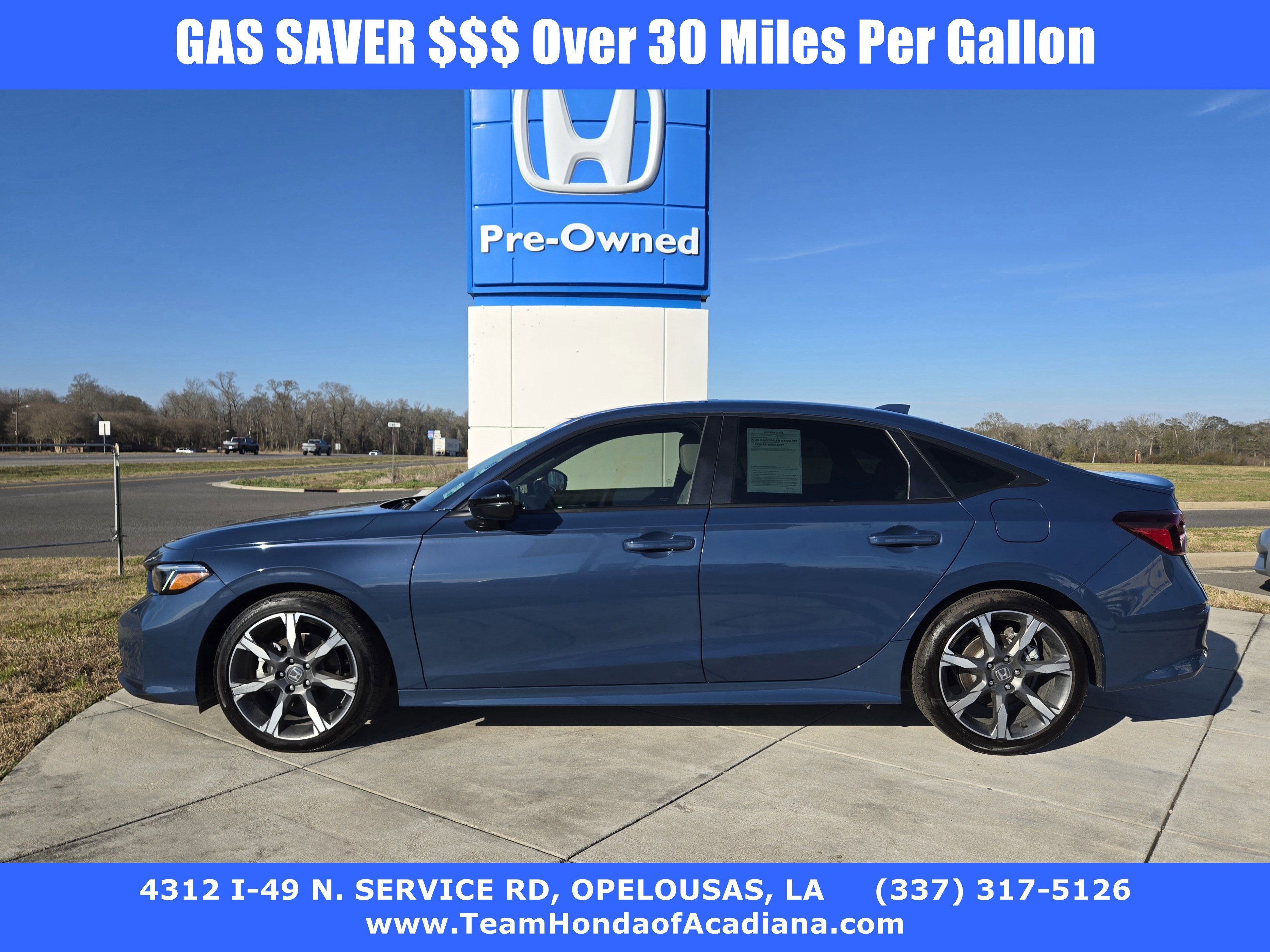 2025 Honda Civic Sedan Hybrid Sport Touring