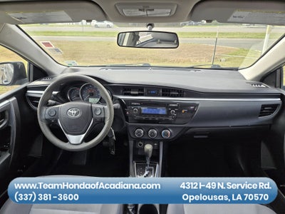 2015 Toyota Corolla L