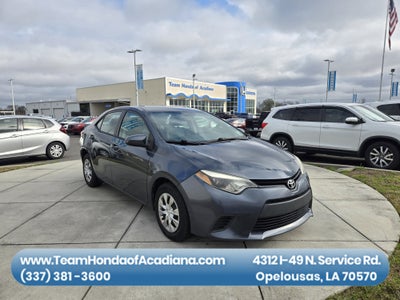 2015 Toyota Corolla L