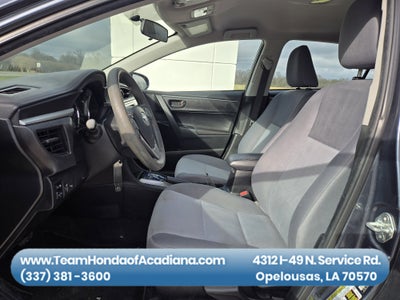 2015 Toyota Corolla L