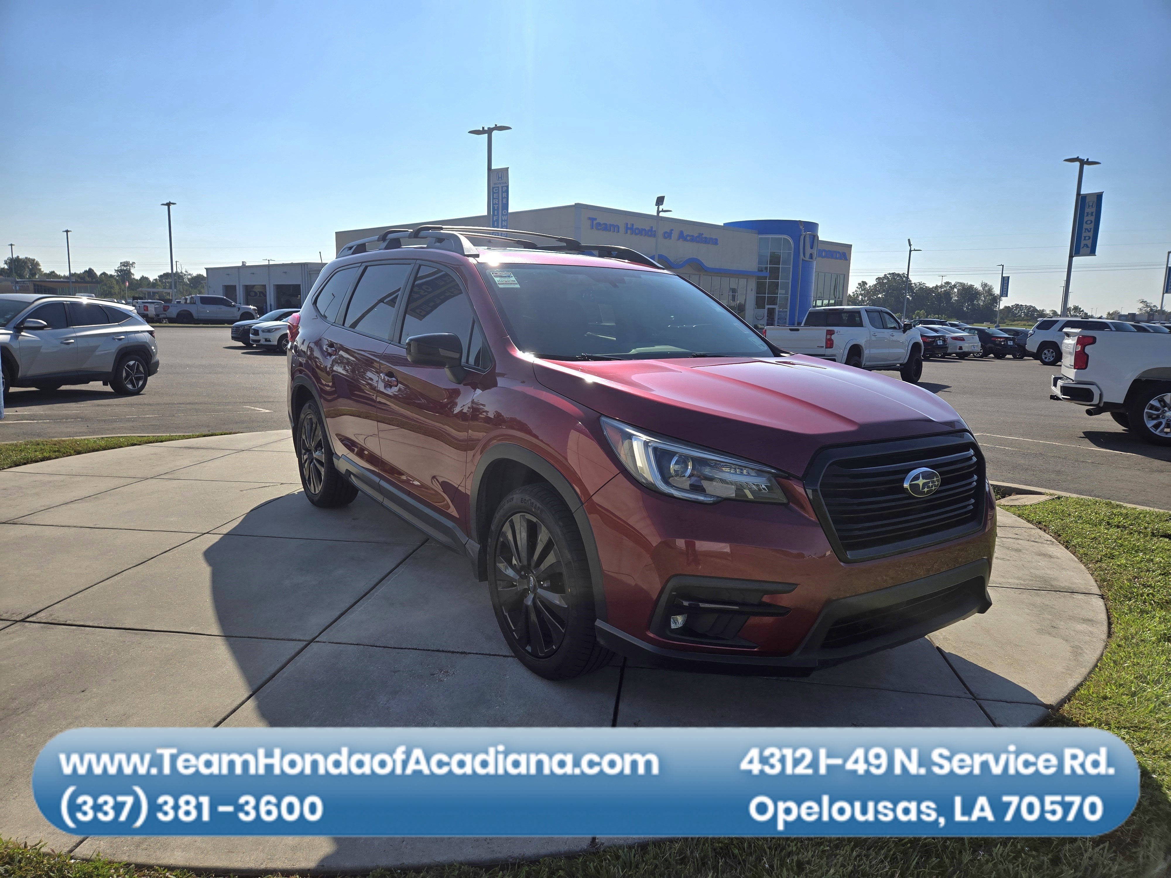 2022 Subaru Ascent Onyx Edition