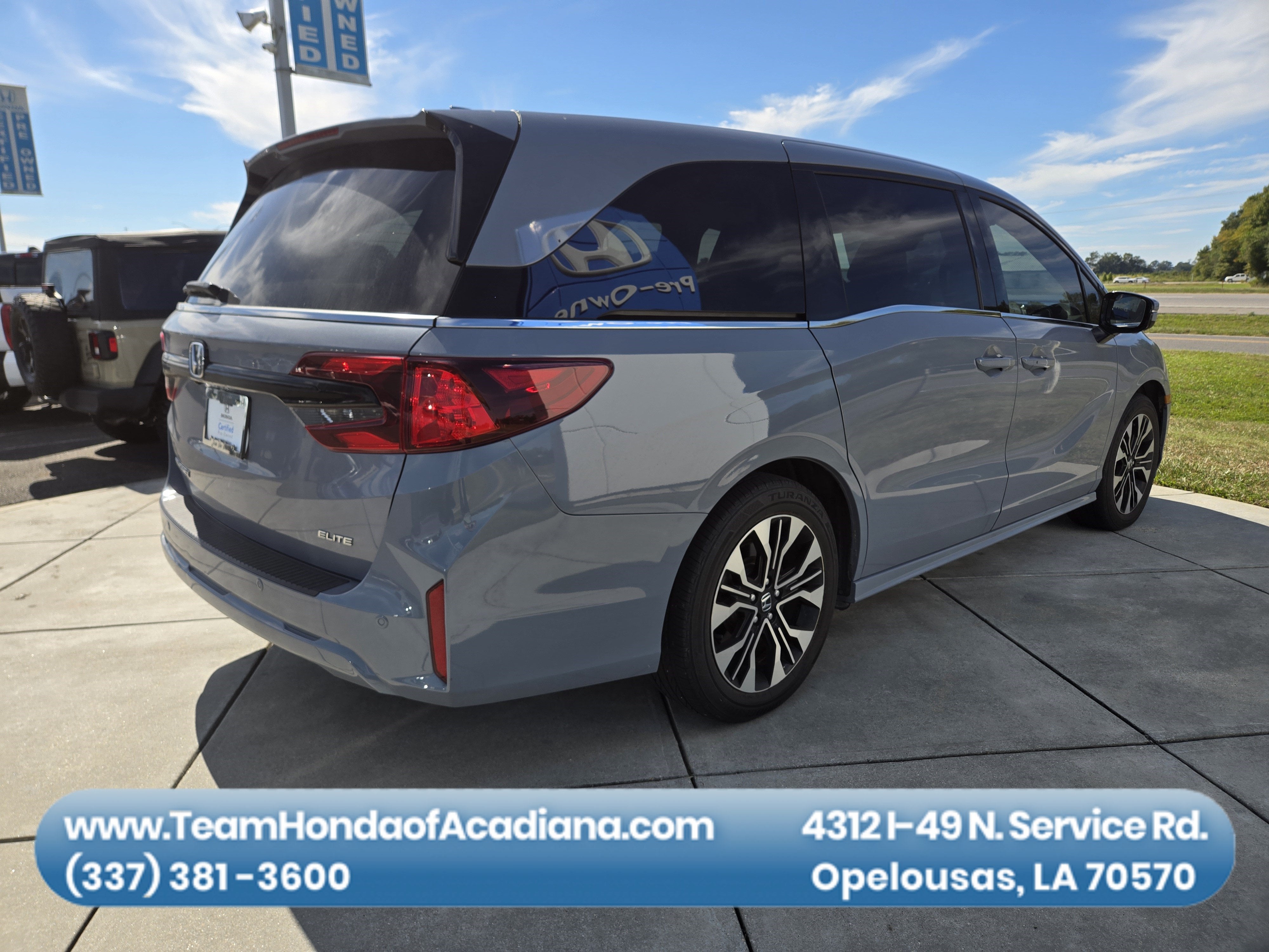 2025 Honda Odyssey Elite