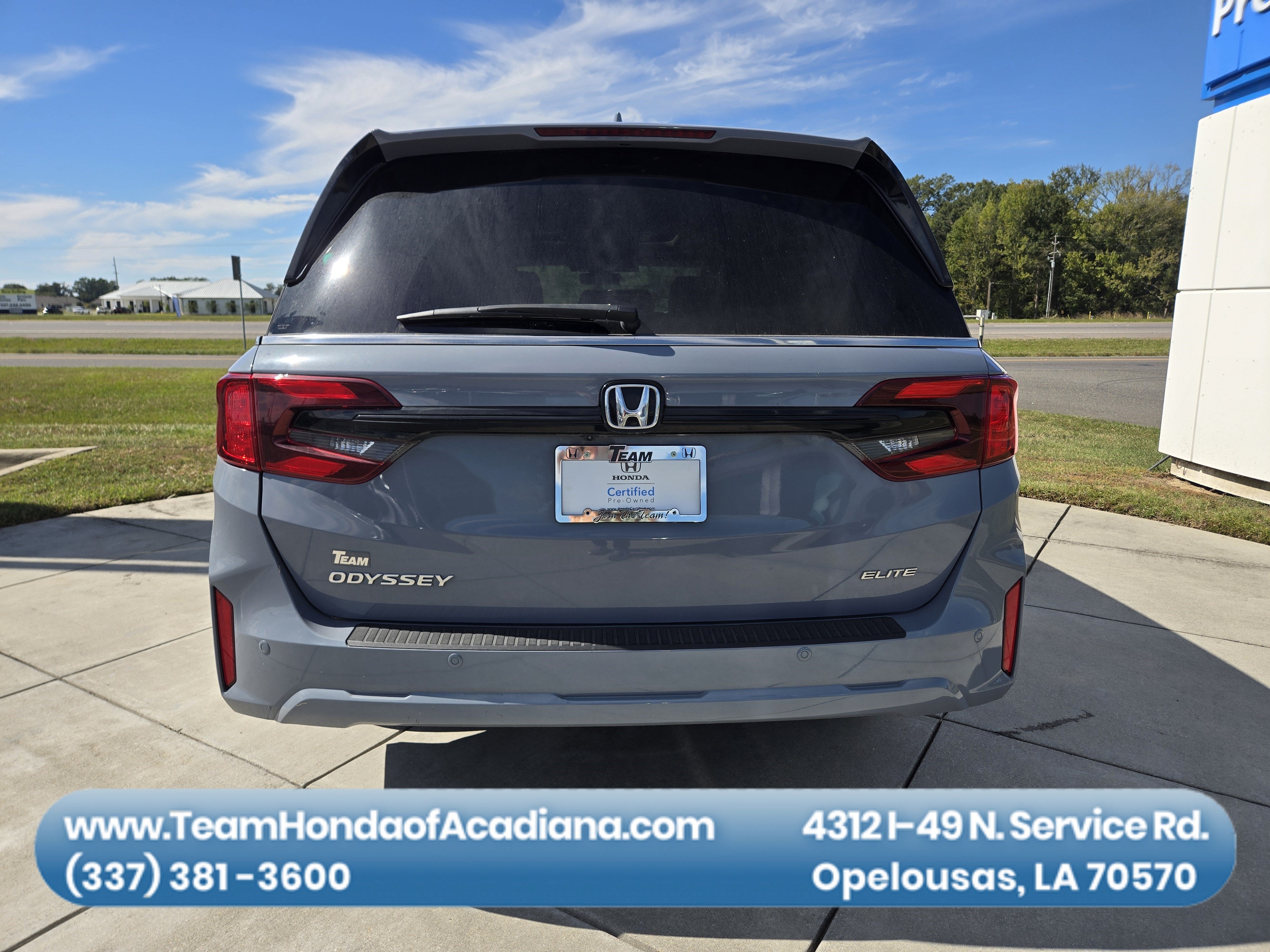 2025 Honda Odyssey Elite