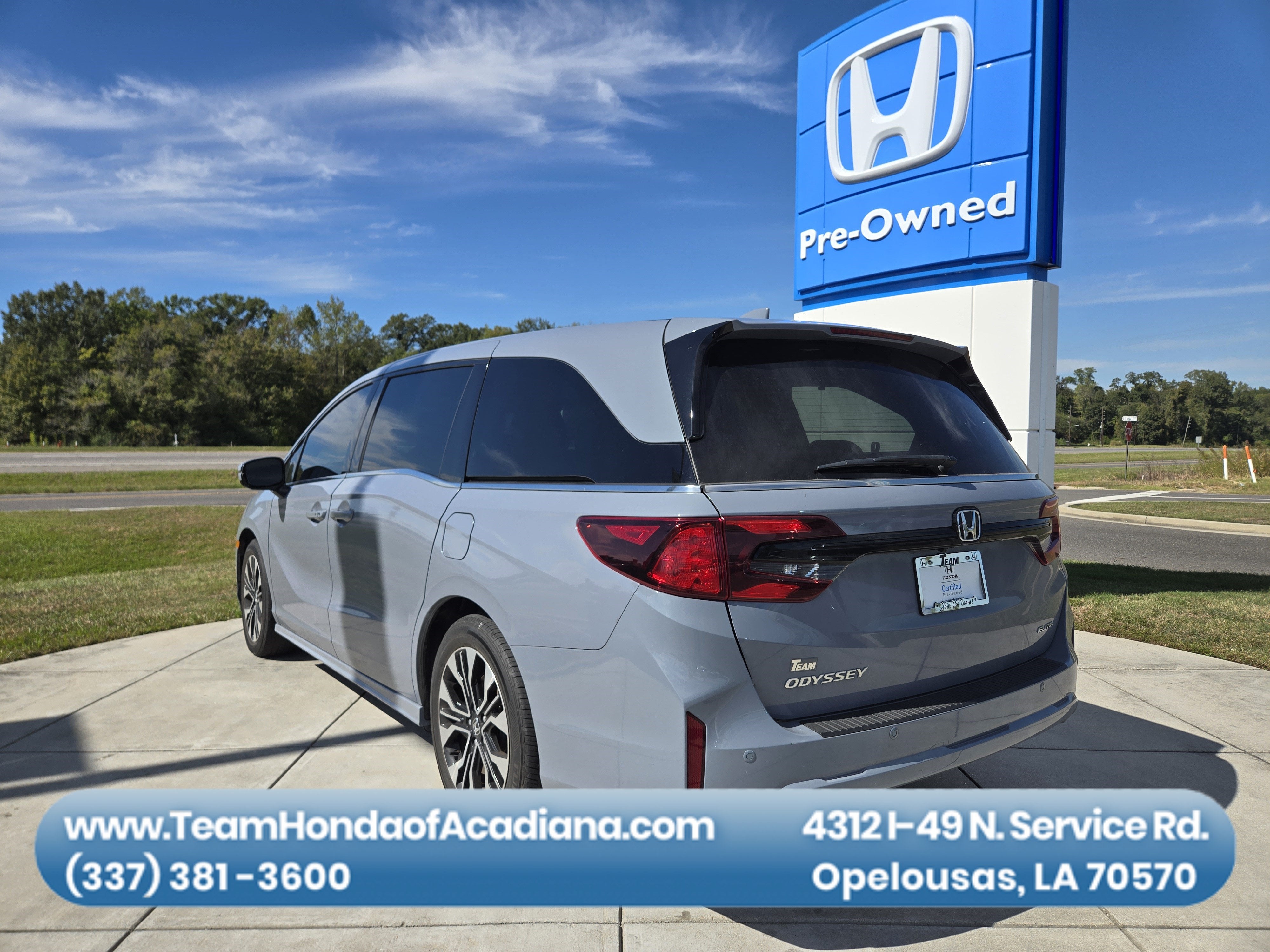 2025 Honda Odyssey Elite