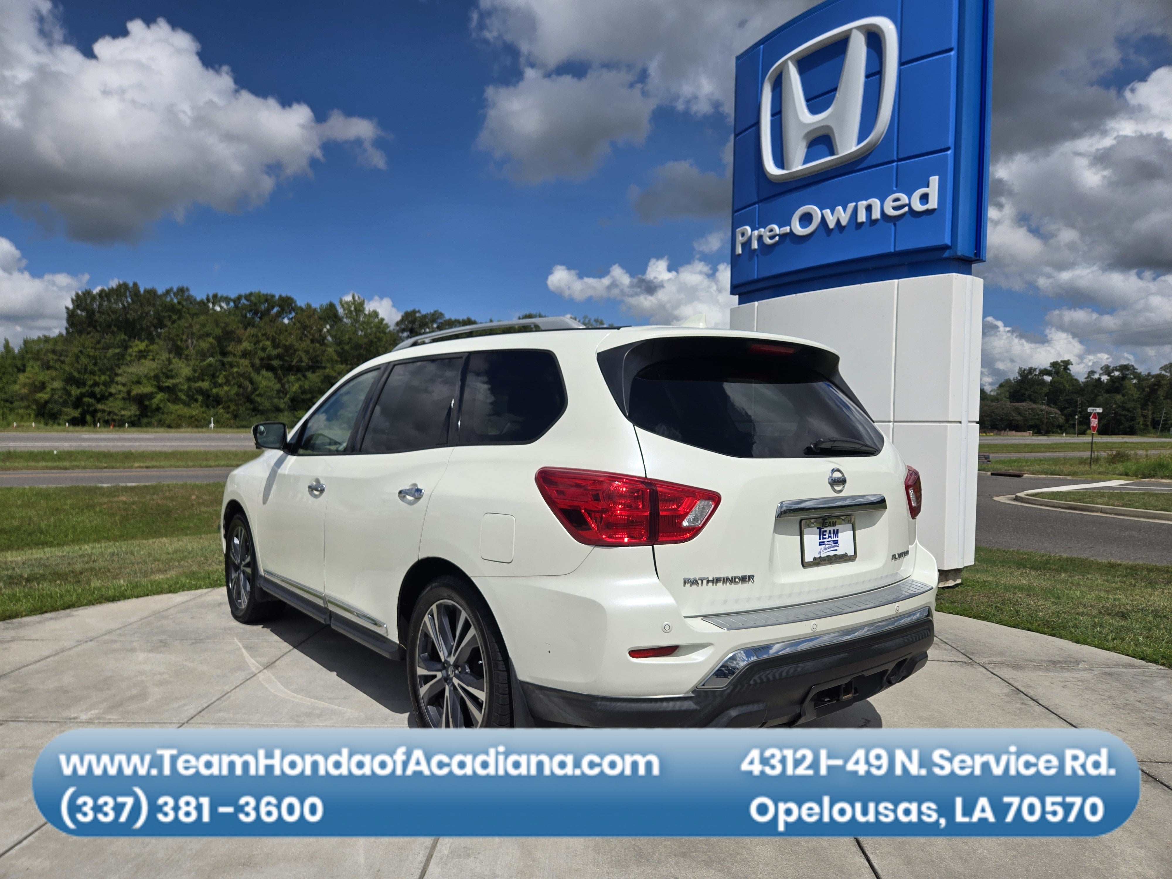 2019 Nissan Pathfinder Platinum