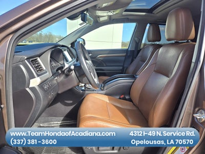 2018 Toyota Highlander Limited Platinum