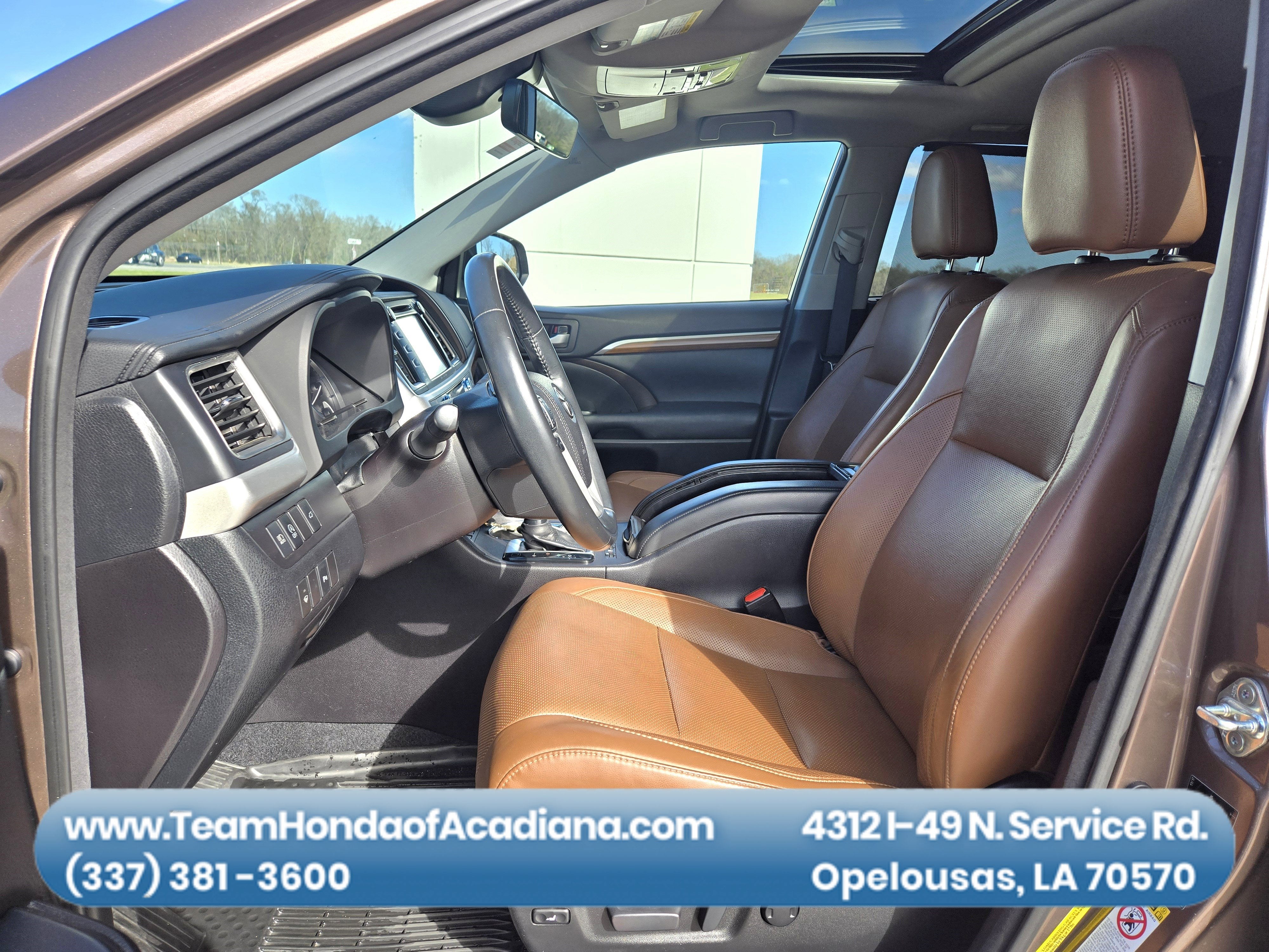 2018 Toyota Highlander Limited Platinum