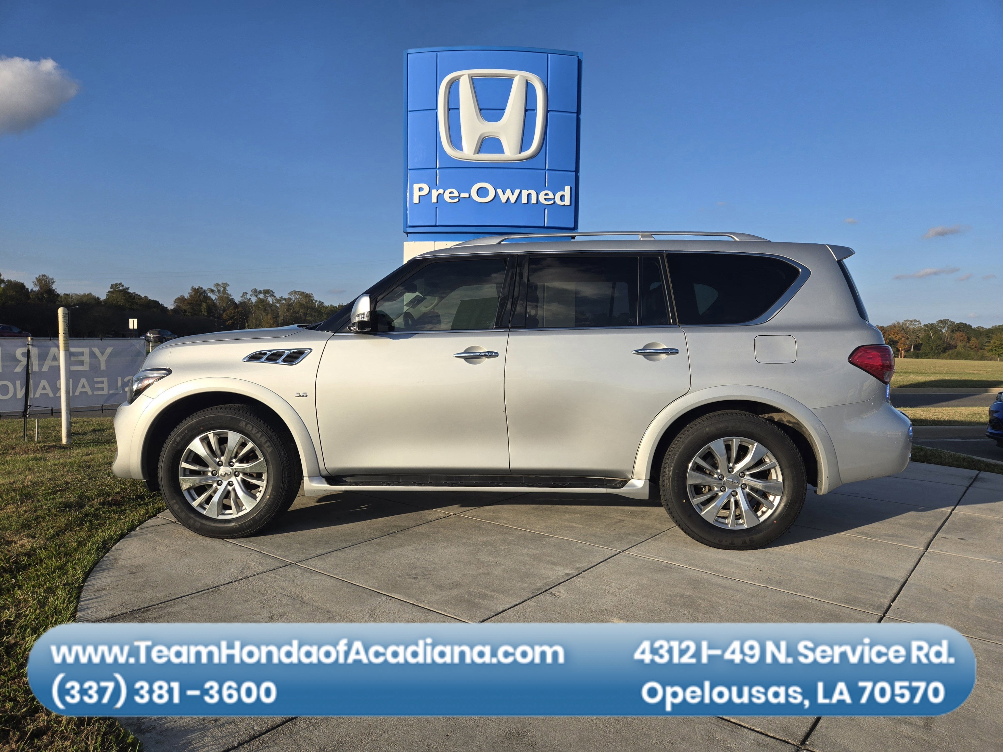 2017 INFINITI QX80 4DR RWD