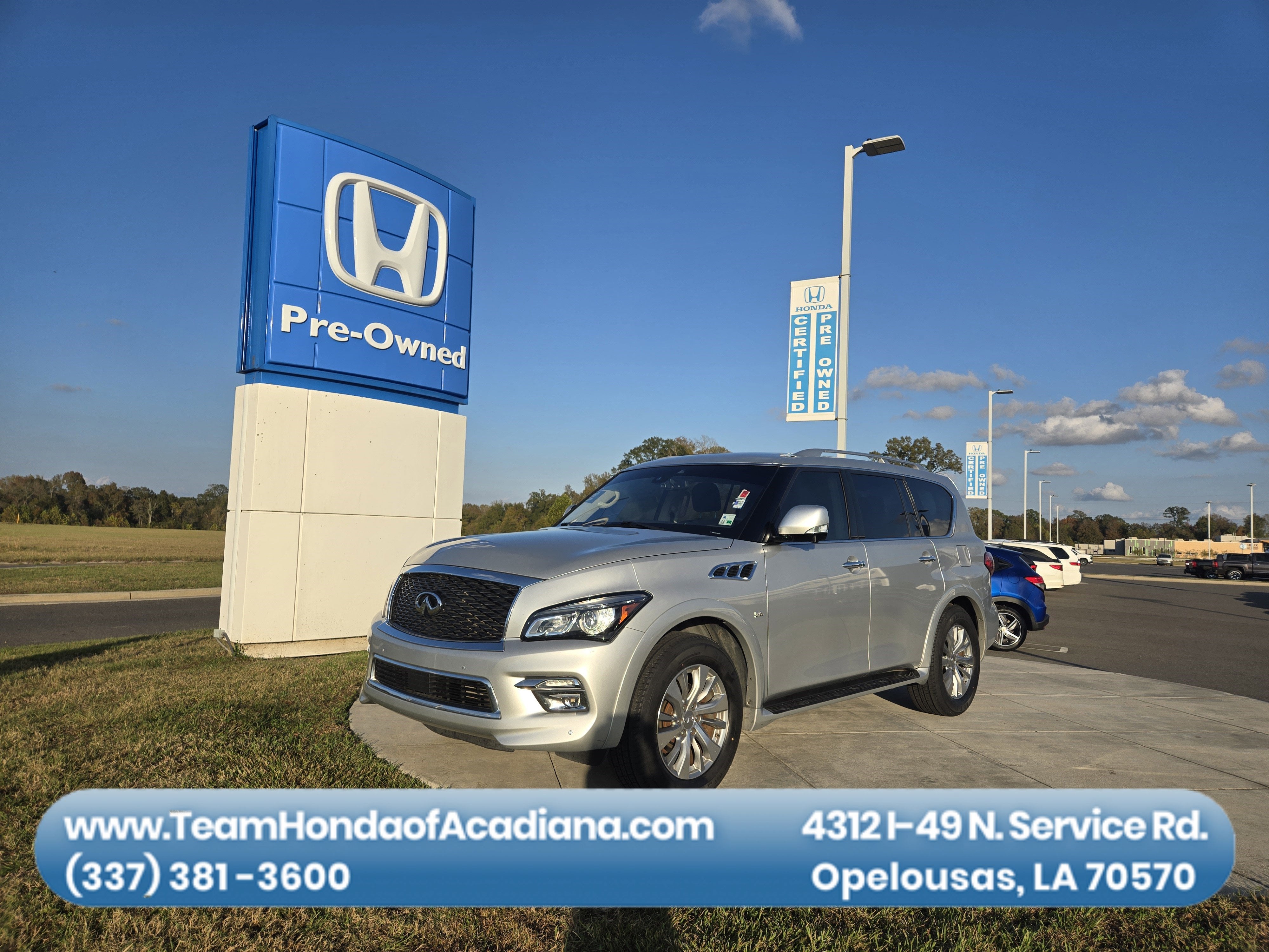 2017 INFINITI QX80 4DR RWD