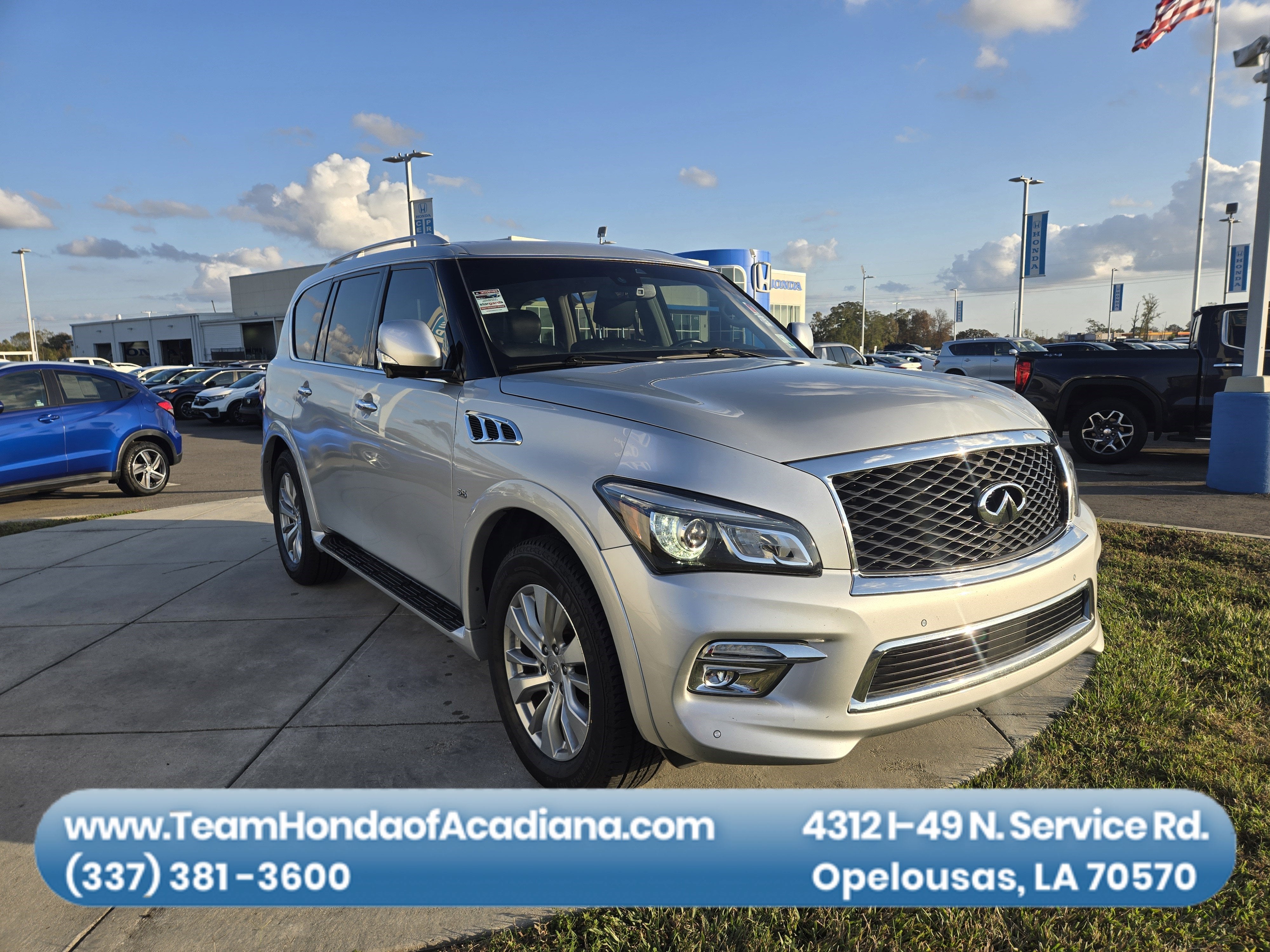 2017 INFINITI QX80 4DR RWD
