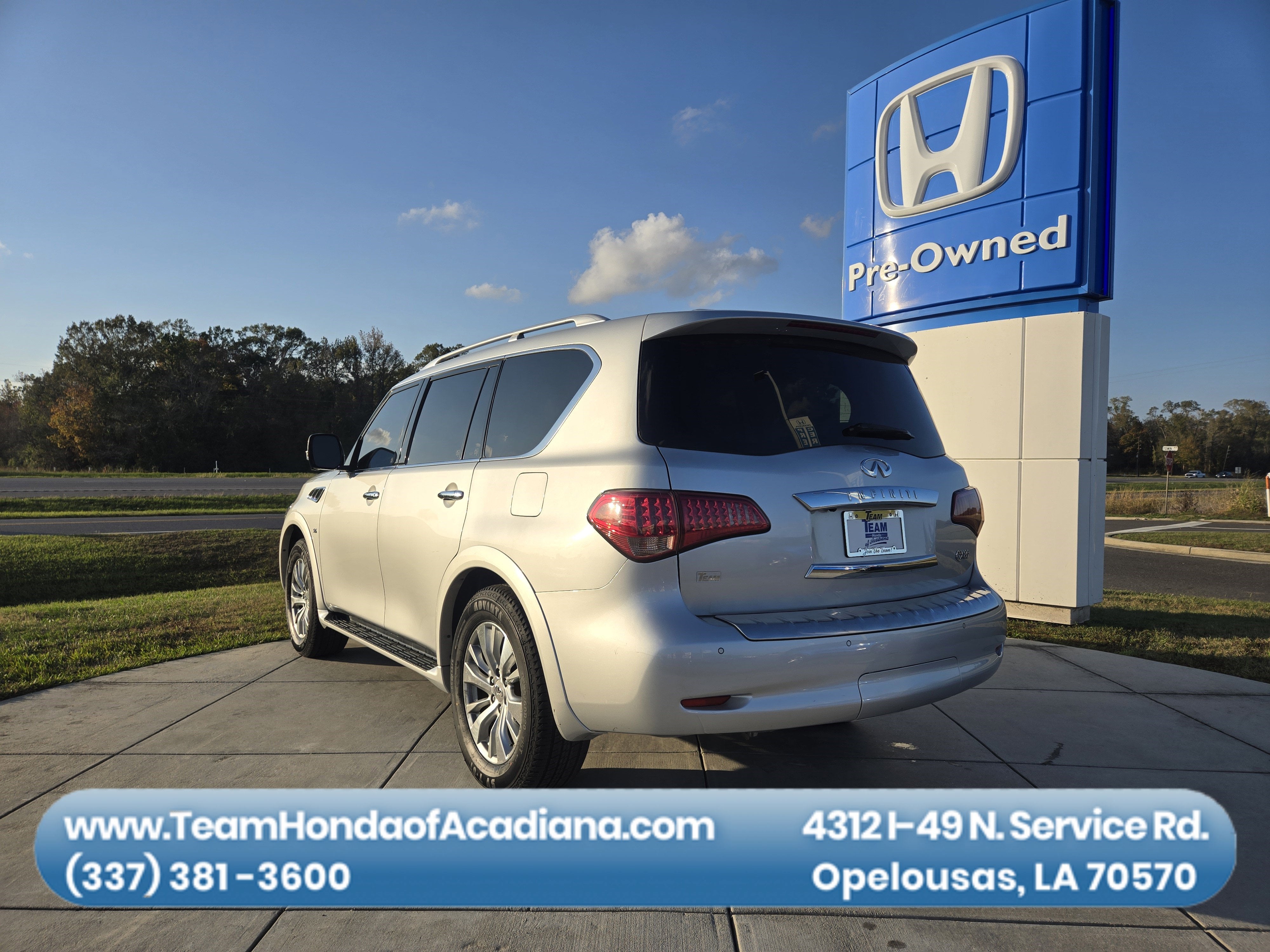 2017 INFINITI QX80 4DR RWD